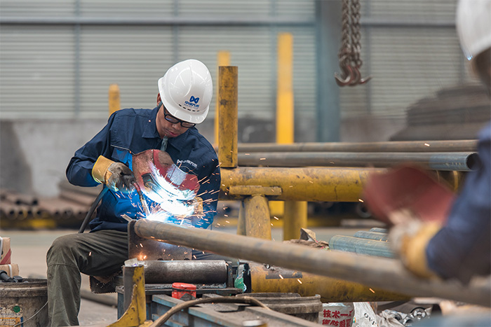 茂名网架焊接车间