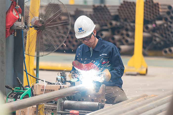 茂名网架焊接车间